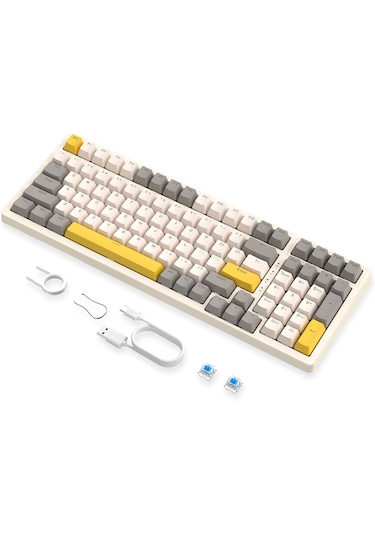 Ziyoulang K3 Max Blue Switch Mekanik Mini Oyuncu Klavye