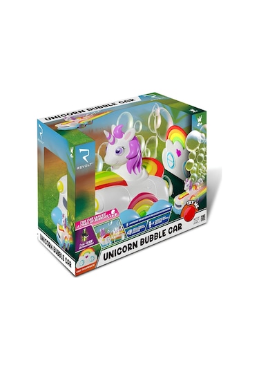 Baloncuk Çıkartan Uzaktan Kumandalı Unicorn Araba 3.7v.usb
