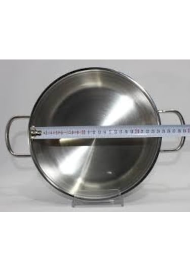 Teflon Granit Döküm Tencere Tava Sahan Için Cam Kapak 32 Cm Cam Kapak Tenceresiz