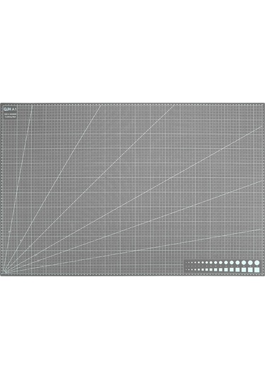 A1 Kesme Matı Patchwork - Cutting Mat - Kesim Altlığı - Kesim Tablası - 90x60cm - Gri