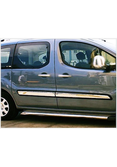 Peugeot Partner Tepee Krom Yan Kapı Çıtası 4 Kapı 2008 Üzeri