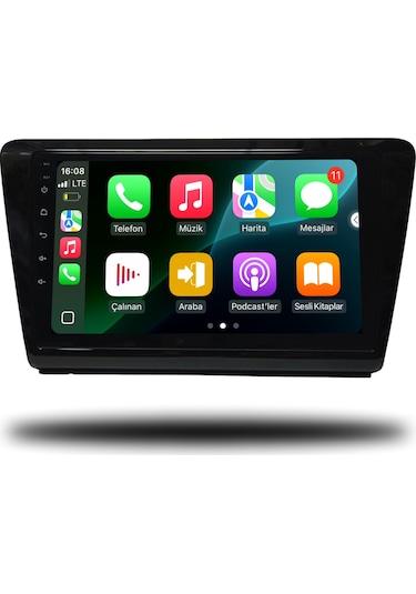 Caros Skoda Rapid 2013-2018 Uyumlu Android Multimedya 4gb Ram 32gb Hafıza 9"