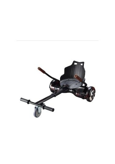 Hoverkart Elektrikli Kaykay Koltuk Smart Scooter Hovercard Aparat Siyah