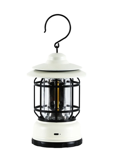 Yuntech01 Siyah Usb Şarjlı Kamping Feneri, Çadır Işığı, Dış Mekan Acil Işık, Taşınabilir Ev Içi/ Dışarı Feneri, Dayanıklı Malzeme Çok Renkli