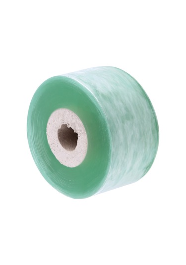 Ximistore9 3cm Genişlikli Yeşil Pvc Aşılama Bandı - Bitki Koruma, Su Kaybını Önleme, Transparan Ve Zırtılı