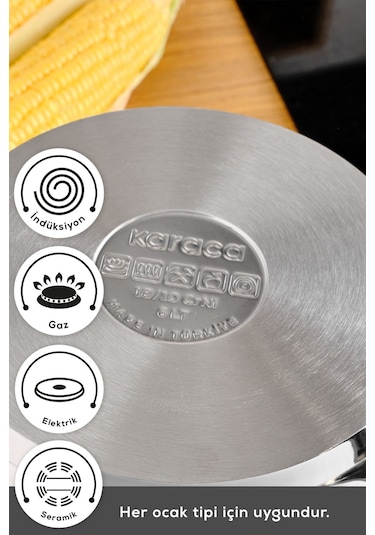 Karaca Perfect Pink İndüksiyon Tabanlı Düdüklü Tencere Seti 4+6 Lt