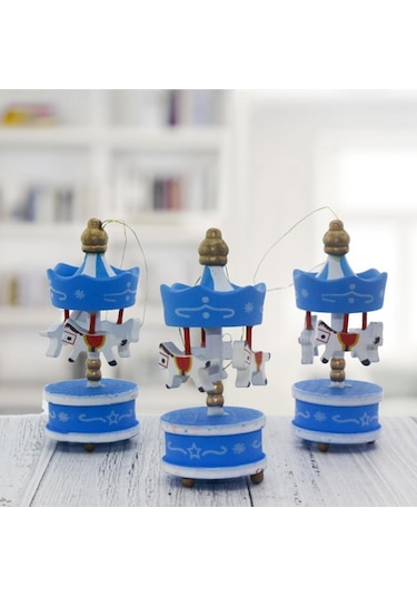 6'lı Mavi Mini Atlı Karınca