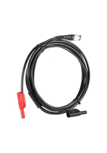 Moly 2 Adet 4mm Siyah-kırmızı Bağlantılı Oto Test İletkeni, 2.9m Bnc Erkek Bağlayıcı, Araç Sinyal Ölçümü İçin