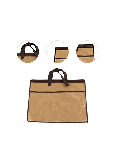 Suntek Yastık Saklama Çantası Ev Düzenleyici Toz Geçirmez Kahve Diğer