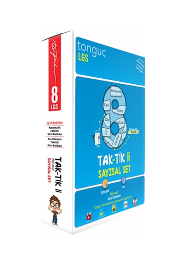 Tonguç Akademi 8. Sınıf Taktikli Sayısal Set