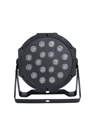 Gajeena 18 Led Rgb 18w Mini Paryam Işığı - Ses Kontrollü, Otomatik, Dmx512 Ve Ana-üye Modları - Aydınlatma Yoğunluğu Ayarlanabilir - Ac90-240v Küçük Avrupa Tipi Diğer