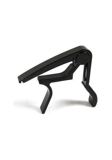 Gitar Kapo-Mandal Tipi-Siyah Renk-Saz Bağlama Gitar Kaposu -Metal