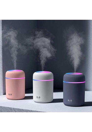 H2o Led Işıklı Mini Oda Hava Nemlendirici 5365