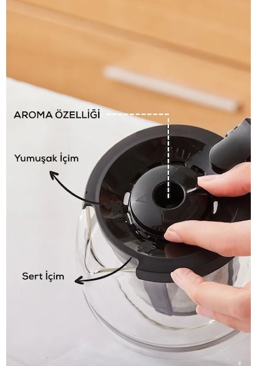 Karaca Hatır Plus Mod 5 In 1 Konuşan Kahve ve Çay Makinesi