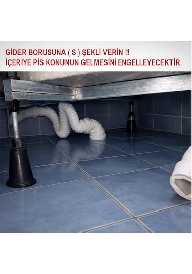 Ayrıntıshop Duş Teknesi Sifon Gideri 1 Adet
