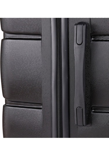 Yefa Dayanıklı Unisex 4 Tekerlekli 3'lü Set Plastik Valiz Seti