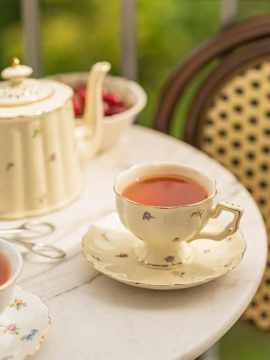 Roomi Seramik Çay Takımı 220 Ml, Fincan Ve Tabak Seti 113312259 Yeşil