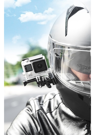 Motowolf Çok Yönlü Hareketli Kask Kamera Aparatı