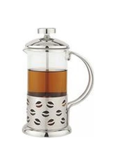 Yakut French Press 350 Ml Metal Kulplu Gümüş