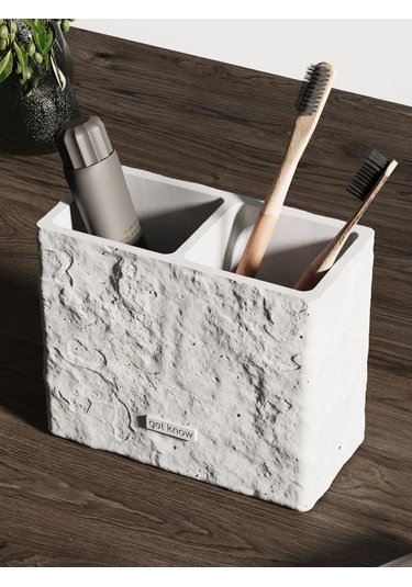 Getknow Home Diş Fırçası Kabı 390430489 Beyaz
