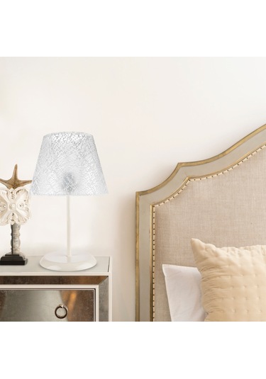 Elva Abajur Krem Ayak / Beyaz File Şapka Diğer