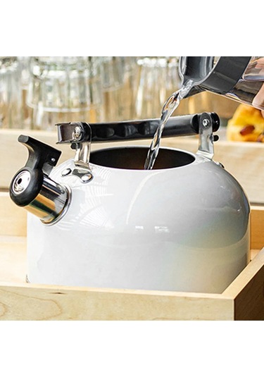 3l Boynuzlu Su Isıtıcısı, Espresso Makinesi, Kamp Su Isıtıcısı, Fısıltılı Su Isıtıcısı, Elektrikli Su Isıtıcısı, Kaynar Çaydanlık Beyaz Diğer