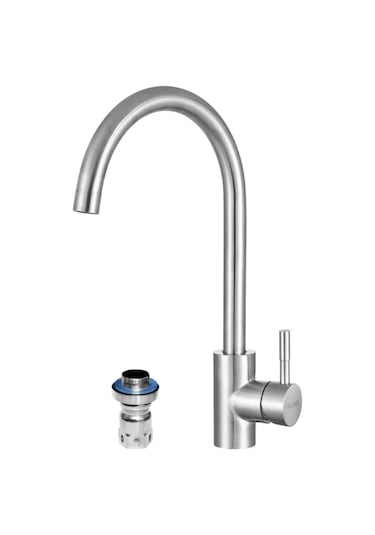 Fleko Steel Lavabo Bataryası Inox