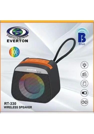 Everton Rt-330 Bluetooth Usb-tf-aux Şarjlı Ses Bombası