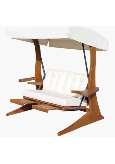 Bahçeci Bold 4 Kişilik Salıncak Krem