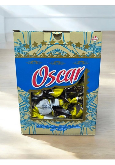 Oscar Fındık Aromalı Sütlü Kokolin Çikolatalı Şeker 1 Kg