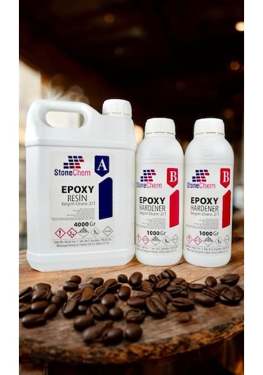 Epoxy Ultra Şeffaf 6 Kg