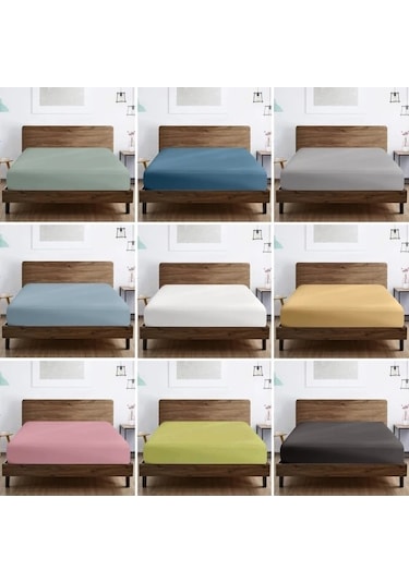 Trendooze Gaojunshop01 Beyaz 39.37x78.74 Yatak Çarşafı Yumuşak Nefes Alabilir Tüm Mevsimler Kullanışlı Beyaz