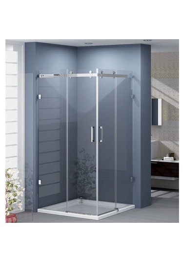 Ayrıntıshop Duşakabin Cam Kapı 2 Kapılık Kulp 14cm-15cm-16cm Lik Krom