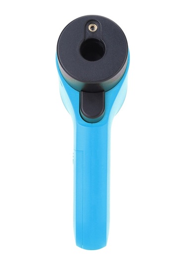 Hw550 Dijital Lcd Kızılötesi Termometre Temassız Lazer Endüstriyel Pirometre Sıcaklık Tabancası - Mavi