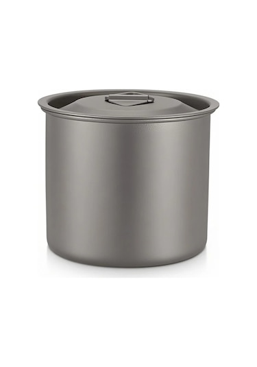 Dofolink Koruucu Kapaklı, Kollu Saklanabilir Titan Bardak - 300ml Ta8303: Ev Ve Doğa İçin Hafif, Dayanıklı, Korozyona Dayanıklı Gümüş