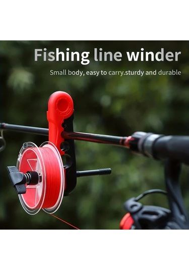 Elmpaly Portable Mis Makinesi 1pc Black Green Balik Olta Makarasi Spin Makarasi Yedekleme Carp Ekipmani