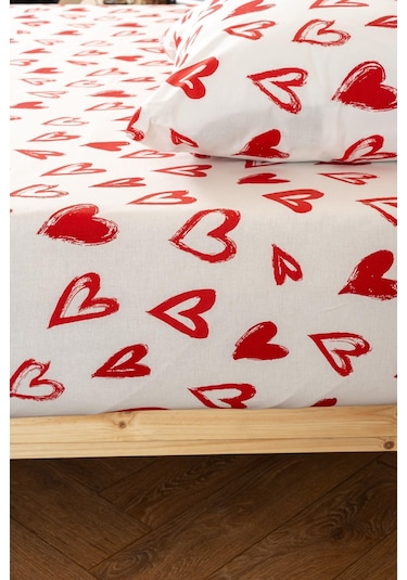 Soley Mix & Match Lover %100 Pamuk Tek Kişilik Çarşaf Seti