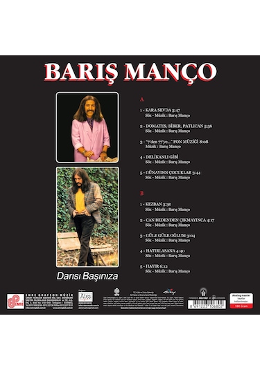 Barış Manço - Darısı Başınıza Plak