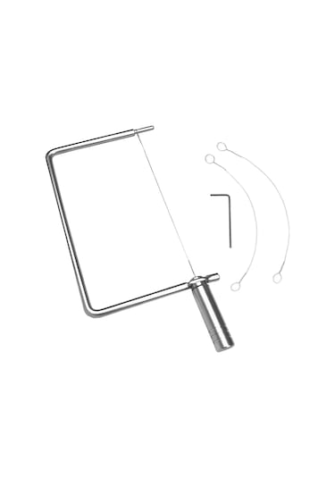 Homyl Paslanmaz Çelik Peynir Dilimleyici Taşınabilir Çok Gümüş