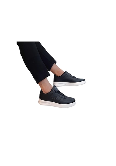 Jump 21516-22233 Siyah-beyaz Memory Hafif Rahat Spor Ayakkabı Siyah - Beyaz