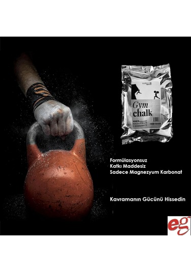 Magnezyum Tırmanma Tozu Eastroot Gym Chalk 1000 Gram Çok Renkli