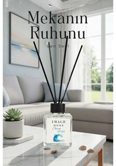 Image Home Çubuklu Oda Kokusu Ocean Fresh 100 Ml Okyanus Esintisi