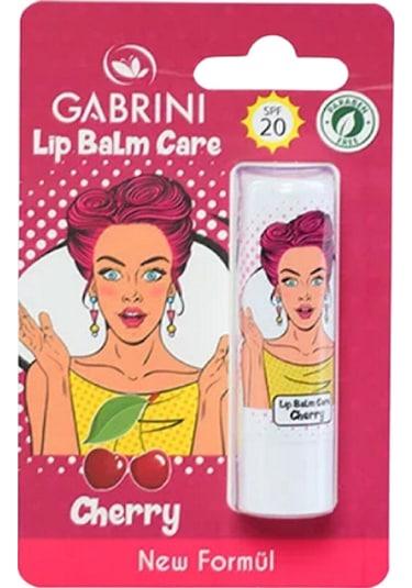 Gabrini Lip Balm Care Cherry Dudak Balmı