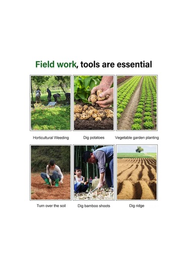 Singree "4 Dişli Yabani Ot Çekme Aleti - Bahçe Ve Tarım İçin Dayanıklı Mangan Çelik Yabancı Ot Temizleme Aracı"