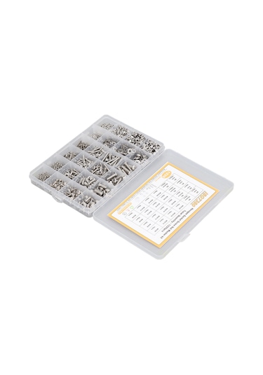 1220 Adet 304 Paslanmaz Vida Seti Kaiyi Standart