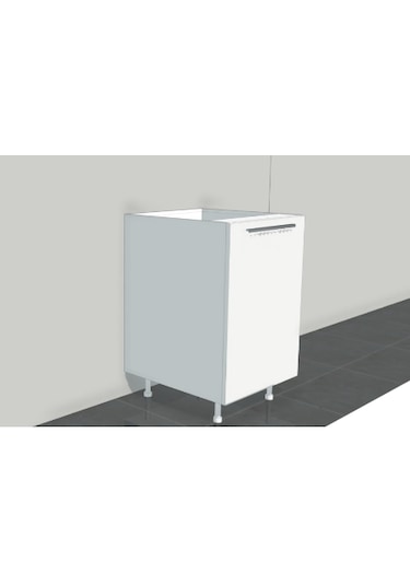 50 Cm Tek Kapak Mutfak Alt Dolabı