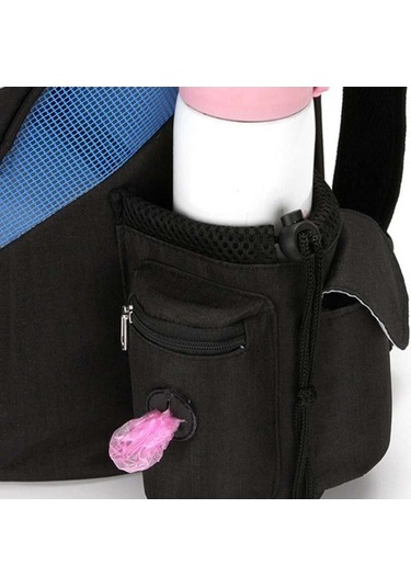 Dm Cbtx Go Out Taşınabilir Katlanabilir Kedi & Köpek Taşıma Çantası, L Gri