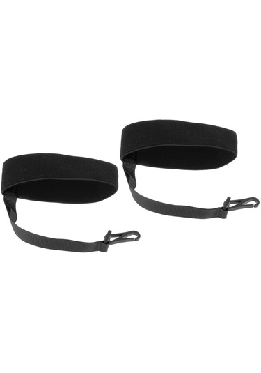 Dolıty 2 Adet Kayak Eldiveni Bilek Kayışı Yetişkin Spor Siyah Siyah