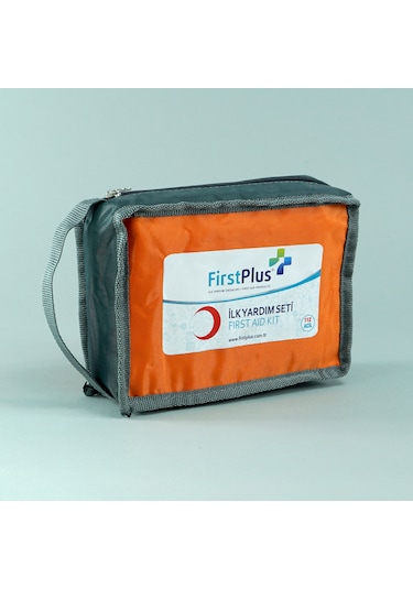 Firstplus Fp08.104 Yanık Ekstra İlk Yardım Seti Gri - Turuncu