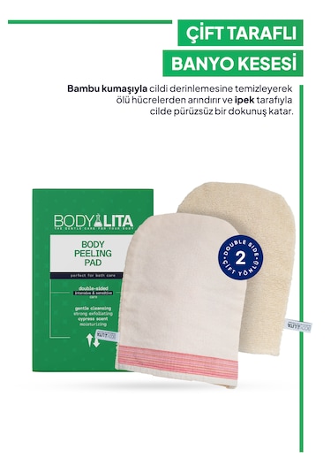 Bodylita İpek Ve Bambu Duş Kesesi